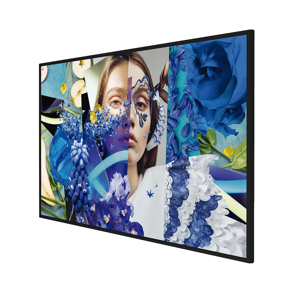 Pantalla LED de 50" para Publicidad Digital / SLIM / Programación de Horarios / 500 Nits / Contenido Personalizado / Sistema Operativo Android / 2 Entradas USB / WiFi