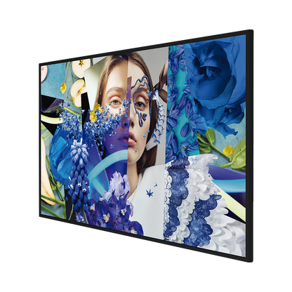 Pantalla LED de 55" para Publicidad Digital / SLIM / 500 Nits / Programación de Horarios / Contenido Personalizado / Sistema Operativo Android / 2 Entradas USB / WiFi