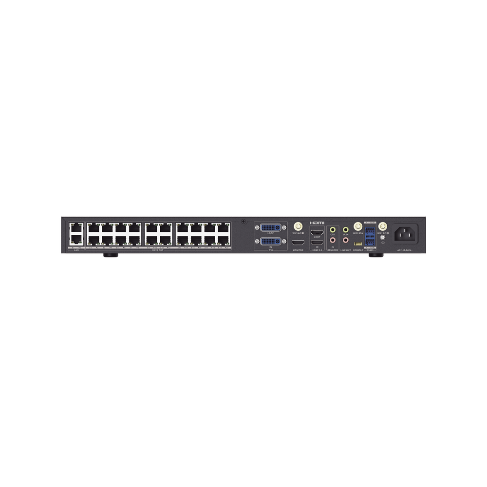 Controlador LED para Videowall / Configuración WEB / Android Interconstruido / 20 Puertos de Video / Compatible con Paneles LED Hikvision