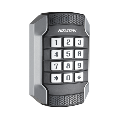 Lector de Tarjetas MIFARE y Contraseñas / Wiegand W26 - W34 y RS-485 / IP65 / IK10 / Estetico y Facil de Utilizar / Indicador LED
