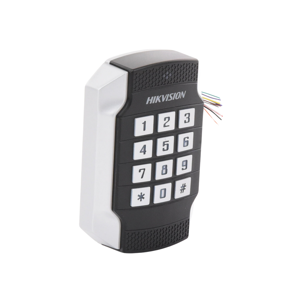 Lector de Tarjetas MIFARE y Contraseñas / Wiegand W26 - W34 y RS-485 / IP65 / IK10 / Estetico y Facil de Utilizar / Indicador LED