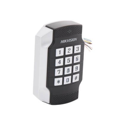Lector de Tarjetas MIFARE y Contraseñas / Wiegand W26 - W34 y RS-485 / IP65 / IK10 / Estetico y Facil de Utilizar / Indicador LED
