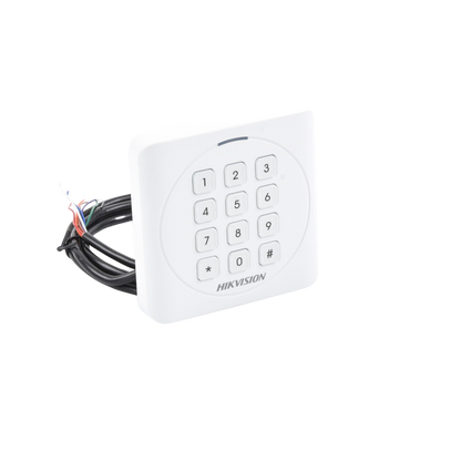 Lector de Tarjetas PROX EM y Contraseñas / Exterior IP65 / Wiegand / Compatible con Cualquier Panel / PEQUEÑO y ESTETICO