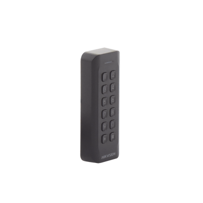 Lector de Tarjetas PROX EM y Contraseñas / Exterior IP65 / Wiegand / Compatible con Cualquier Panel / PERFIL DELGADO y ESTETICO / Indicador LED