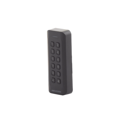 Lector de Tarjetas PROX EM y Contraseñas / Exterior IP65 / Wiegand / Compatible con Cualquier Panel / PERFIL DELGADO y ESTETICO / Indicador LED