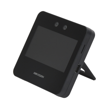 Terminal Min Moe WiFi / Touch de Reconocimiento Facial Ultra Rápido para ASISTENCIA y Control de ACCESO / 1500 Rostros y 3,000 tarjetas /  Lee códigos QR / Videoportero / Detección de Cubrebocas / SIP Estandar / HIK-IA