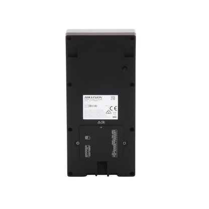 Terminal de Control de Acceso / Videoportero Multiapartamento Llamada a App / Teclado / Exterior Antivandálico IP65 & IK09 / Huella, Tarjeta, Código QR, PIN o App Hik-Connect  / Cámara 2 MP compatible con NVRs