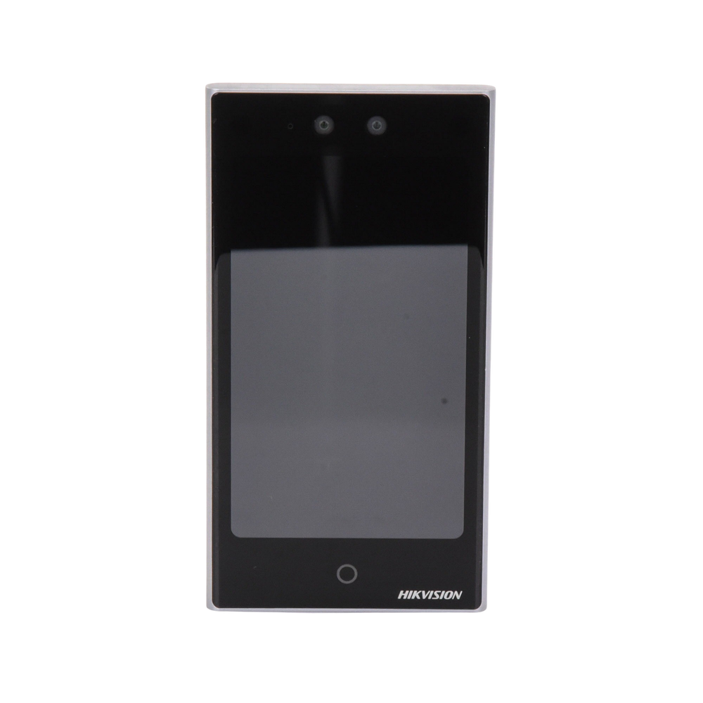 Terminal Facial WiFi con pantalla de 7" / Exterior IP65 / 10,000 Rostros y 50,000 Tarjetas / 10,000 Huellas (Módulo Opcional) / ISAPI / ISUP 5.0 / Codigos QR y Bluethooth / Intercom SIP Estandar / HIK-IA