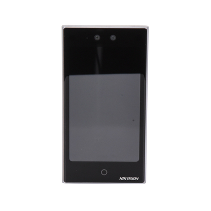 Terminal Facial WiFi con pantalla de 7" / Exterior IP65 / 10,000 Rostros y 50,000 Tarjetas / 10,000 Huellas (Módulo Opcional) / ISAPI / ISUP 5.0 / Codigos QR y Bluethooth / Intercom SIP Estandar / HIK-IA
