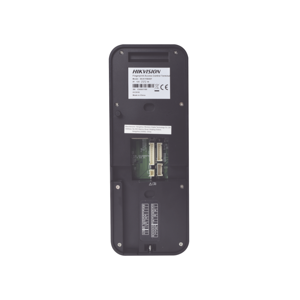 Biométrico WiFi de Acceso y Asistencia Compatible con APP Hik-Connect (P2P) / Soporta Biometrico Esclavo RS-485 / Lectura de Huella y Tarjetas EM / TCP/IP / 150,000 Eventos / Relevador para Chapa y Reportes de Asistencia