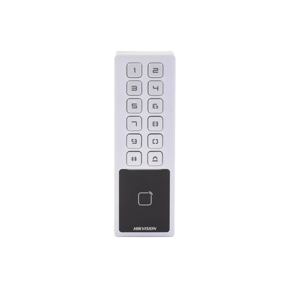 Teclado Exterior Antivandálico IP65 & IK08 / Administrable en la Nube / Alta y Baja de Passwords Remotamente con Horarios / Acceso por PIN o Tarjeta MIFARE