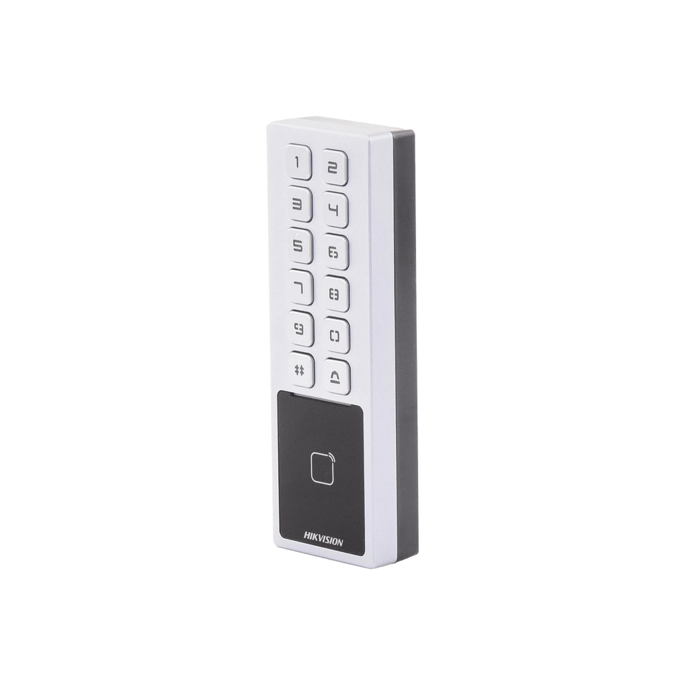 Teclado Exterior Antivandálico IP65 & IK08 / Administrable en la Nube / Alta y Baja de Passwords Remotamente con Horarios / Acceso por PIN o Tarjeta MIFARE