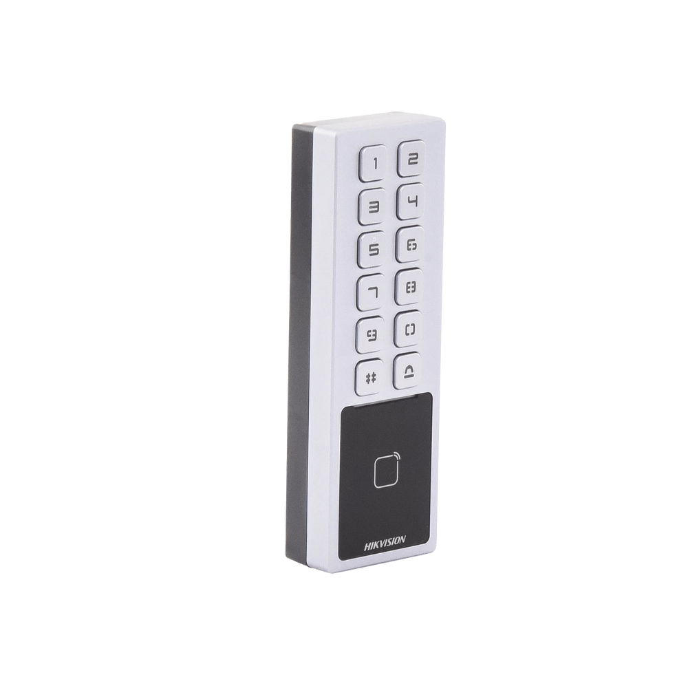 Teclado Exterior Antivandálico IP65 & IK08 / Administrable en la Nube / Alta y Baja de Passwords Remotamente con Horarios / Acceso por PIN o Tarjeta MIFARE