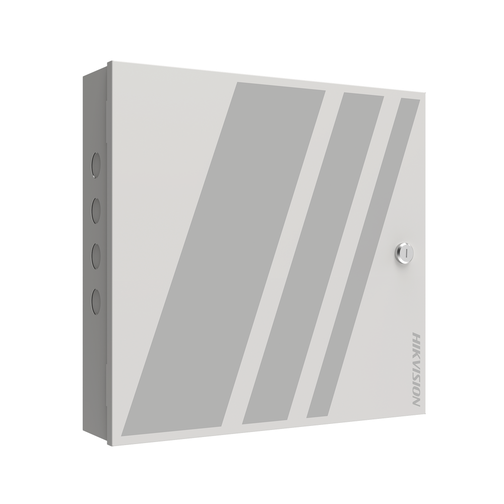 Controlador WiFi de 2 Puertas / Administrable en la Nube con Hik-Connect Teams / Interfaz Web / Expandible con Módulo DS-K2M002X (hasta 126 Puertas) / PoE / Wiegand / 4 Lectoras de Huella y Tarjeta