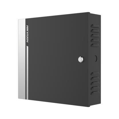 Controlador de Acceso para 2 Puertas y 4 Lectores Wiegand o RS485 / Incluye Gabinete y Fuente de Alimentación 12Vcc/8A / Soporta Batería de Respaldo /  Wiegand y RS-485 / 10,000 Tarjetas