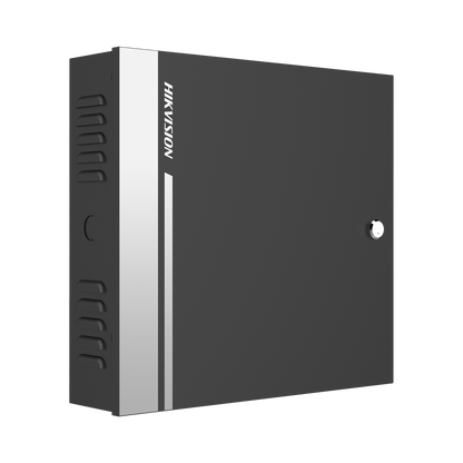 Controlador de Acceso para 4 Puertas y 8 Lectores RS485 o 4 Wiegand / Incluye Gabinete y Fuente de Alimentación 12Vcc/8A / Soporta Batería de Respaldo /  Wiegand y RS-485 / 10,000 Tarjetas
