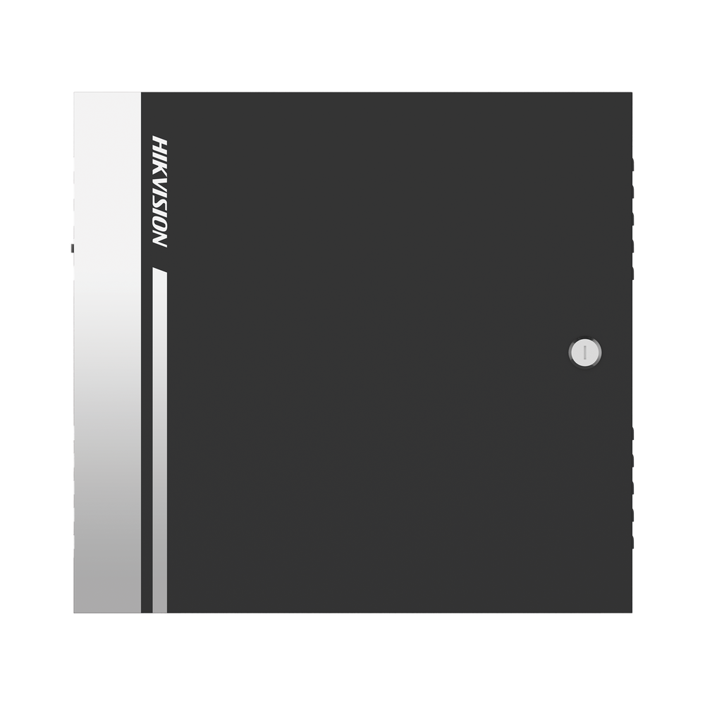 Controlador de Acceso para 4 Puertas y 8 Lectores RS485 o 4 Wiegand / Incluye Gabinete y Fuente de Alimentación 12Vcc/8A / Soporta Batería de Respaldo /  Wiegand y RS-485 / 10,000 Tarjetas