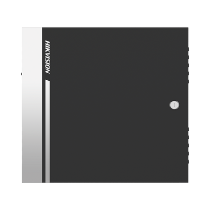 Controlador de Acceso para 4 Puertas y 8 Lectores RS485 o 4 Wiegand / Incluye Gabinete y Fuente de Alimentación 12Vcc/8A / Soporta Batería de Respaldo /  Wiegand y RS-485 / 10,000 Tarjetas