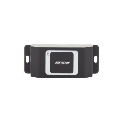 Módulo esclavo para instalaciones SEGURAS en Controles de Acceso Hikvision / Compatible con Biometricos Faciales Min Moe / Conexión RS-485  /  Soporta botón de salida y chapa.