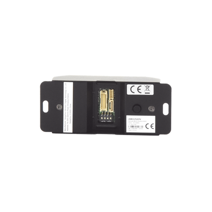 Módulo esclavo para instalaciones SEGURAS en Controles de Acceso Hikvision / Compatible con Biometricos Faciales Min Moe / Conexión RS-485  /  Soporta botón de salida y chapa.