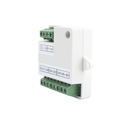 Módulo Seguro para Instalaciones SEGURAS en Controles de Acceso HIKVISION / Compatible con Biometricos Faciales Min Moe / Conexión RS-485  /  Soporta Botón de Salida y Chapa