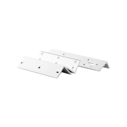 Kit de montajes Z y L para Cerradura Magnética HIKVISION / Compatible con DS-K4H255S / Uso en Puerta de Madera y Metal