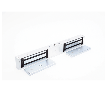 Chapa Magnética para Doble Puerta / Puerta Antifuego / Soporta 1200 Lbs (500 Kg) / Indicador LED