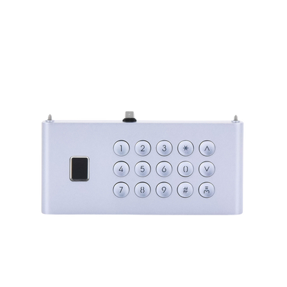 Módulo de Teclado y Huella Digital para Frente de Calle IP DS-KD9633-WBE6/ Conexión USB-C / 15 Botones / IP65 / IK07