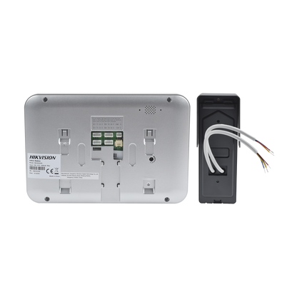 Kit de Videoportero Analógico con Pantalla LCD a Color de 7" / Frente de Calle para Exterior IP65 / Salida de Relevador