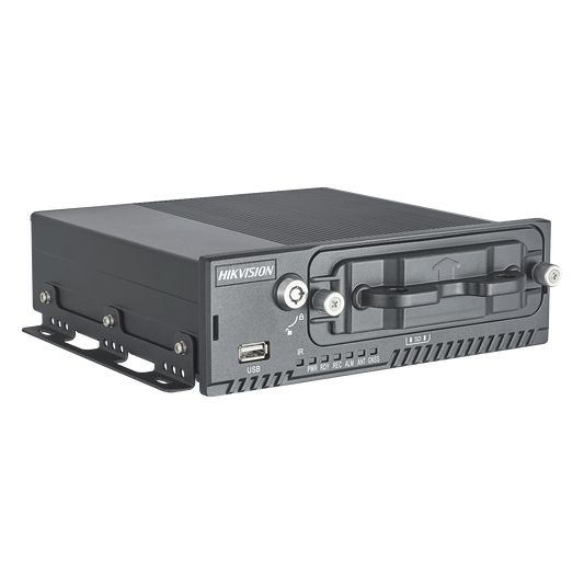 DVR Móvil 4 Canales 720P / Soporta 3G, GPS y WiFi / 1 TB de Disco Incluido / Monitoreo Remoto / Soporta Memoria SD