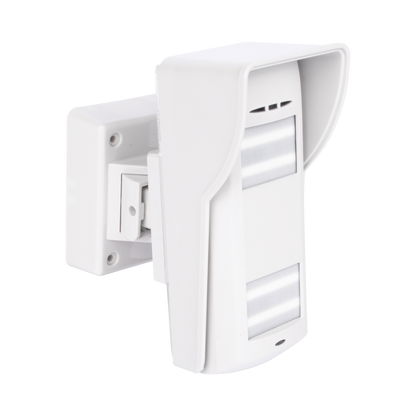 (AX HUB) Detector Dual-Tech Inalámbrico para Exterior + Montaje de Pared