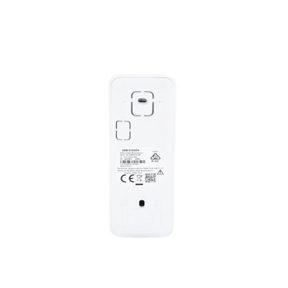 (AX PRO) Detector Inalámbrico de Ruptura de Cristal / 3 en 1 / Soporta 2 Zonas Cableadas / Rango de Detección de 8 mts / Ángulo de 120° de Cobertura