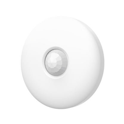 Sensor PIR de Movimiento Dual-Tech con Cobertura de 360° / Rango de Detección 12 mts / Uso en Interior