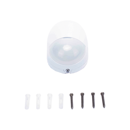 Detector PIR Cableado Interior / Doble Tecnología (Infrarrojo y Microondas) / Detección de 15 mts / Ángulo de 85.9° de Cobertura