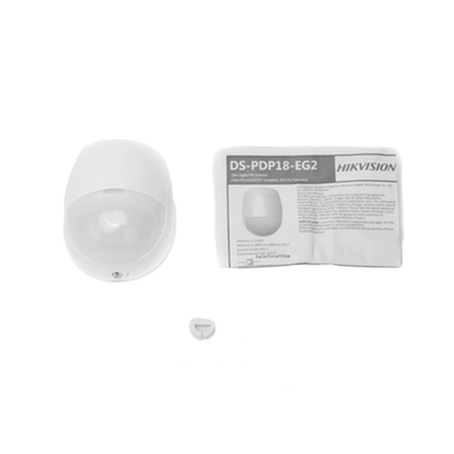Detector PIR Cableado para Interior / Inmunidad a Mascotas / Rango de Detección de 18 mts / Angulo de 85.9° de Cobertura