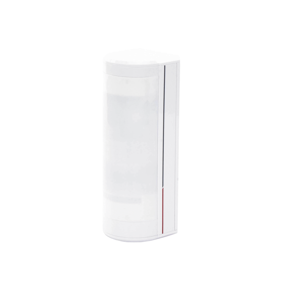 Detector de Movimiento Exterior Cableado / 15 Metros de Detección / Ángulo de Cobertura de 90° / Movilidad de Lente en Eje de 180° / Inmunidad a Mascotas de 45Kg / Exterior IP65 / Doble Tecnología Microondas y PIR