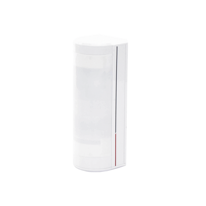 Detector de Movimiento Exterior Cableado / 15 Metros de Detección / Ángulo de Cobertura de 90° / Movilidad de Lente en Eje de 180° / Inmunidad a Mascotas de 45Kg / Exterior IP65 / Doble Tecnología Microondas y PIR