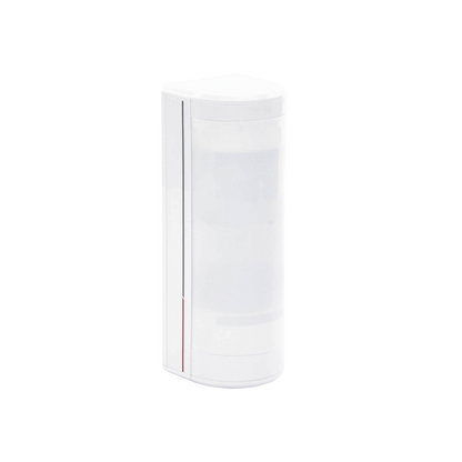 Detector de Movimiento Exterior Cableado / 15 Metros de Detección / Ángulo de Cobertura de 90° / Movilidad de Lente en Eje de 180° / Inmunidad a Mascotas de 45Kg / Exterior IP65 / Doble Tecnología Microondas y PIR