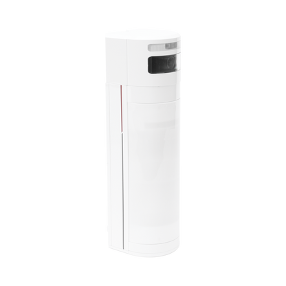 (AX PRO) CÁMARA + PIR Dual-Tech Exterior IP65 / Rango de Detección 15 mts / Ángulo de Cobertura Ajustable de 90° a 180° / Inmunidad a Mascotas 40 Kg