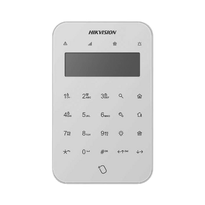 (AX PRO) Teclado Inalámbrico con Pantalla LCD para Armado y Desarmado / Funciones de Automatización para control de Relevadores