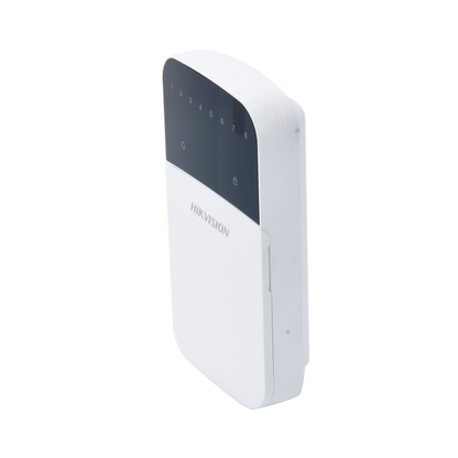 Teclado de LEDs / Cableado / 8 Zonas / Compatible con Panel Hibrido Hikvision DS-PHA64-W4P y DS-PHA64-W4P2