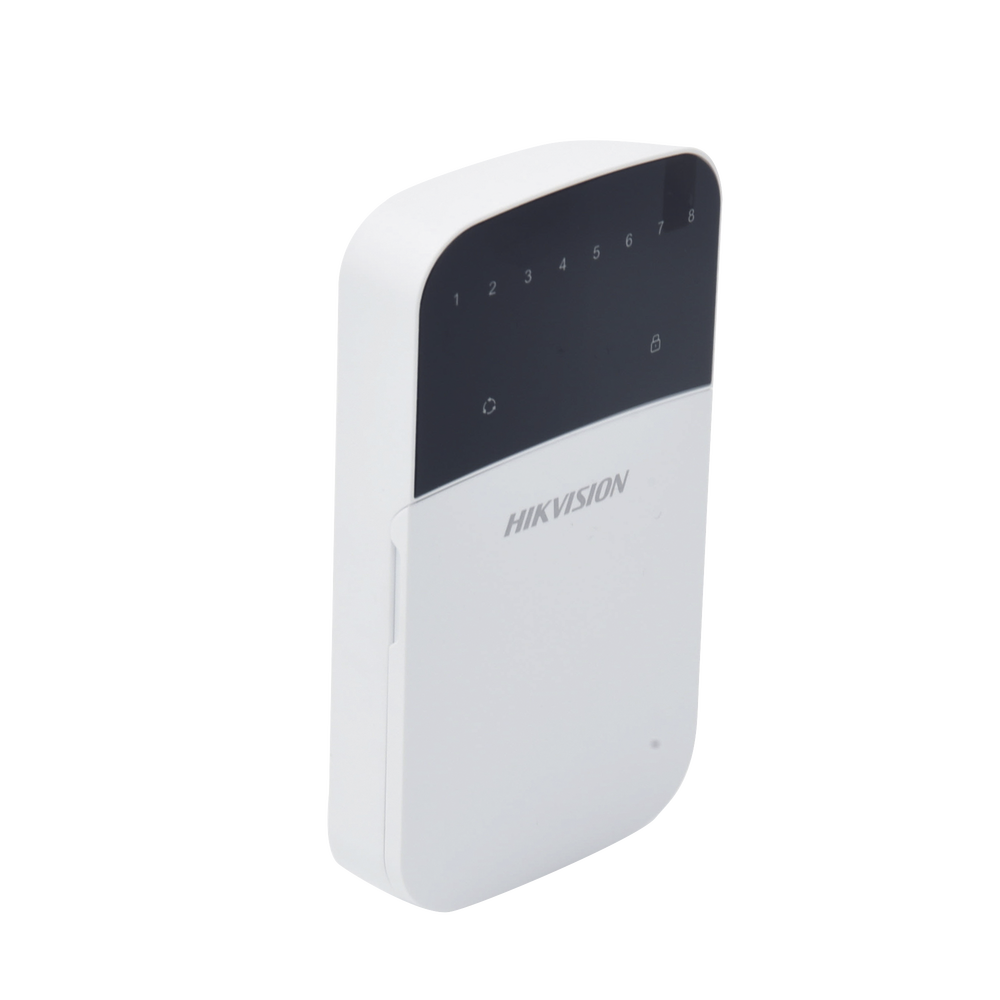 Teclado de LEDs / Cableado / 8 Zonas / Compatible con Panel Hibrido Hikvision DS-PHA64-W4P y DS-PHA64-W4P2