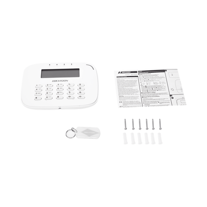 Teclado LCD / Cableado / Compatible con el Panel Hibrido Hikvision DS-PHA64-W4P y DS-PHA64-W4P2