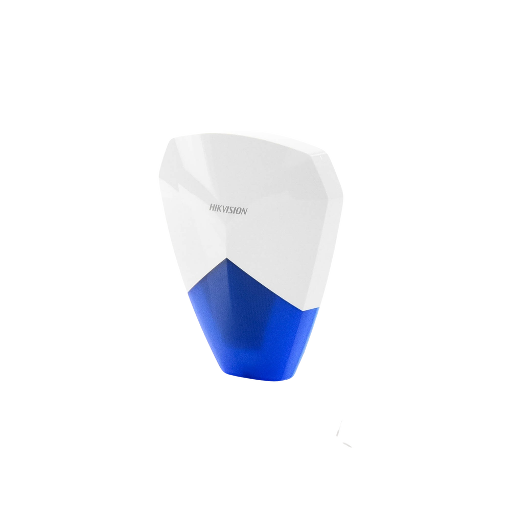 Sirena Estrobo Cableada Hikvision / Ideal para cualquier Panel de Alarma / Azul / 105 dB / Proteccón IP54