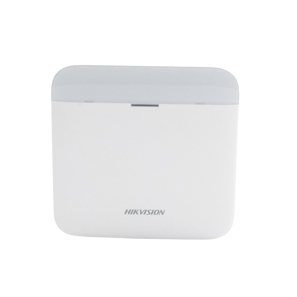 (AX PRO) Panel de Alarma Inalámbrico de Hikvision / Soporta 48 Zonas / GSM 3G/4G, Wi-Fi y Ethernet / Incluye Batería de respaldo / Compatible con los Accesorios AX PRO.