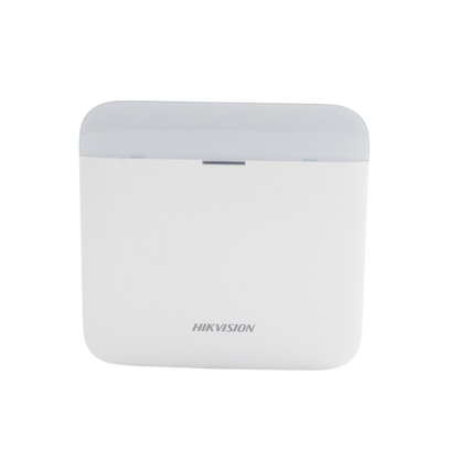 (AX PRO) Panel de Alarma Inalámbrico de Hikvision / Soporta 48 Zonas / GSM 3G/4G, Wi-Fi y Ethernet / Incluye Batería de respaldo / Compatible con los Accesorios AX PRO.
