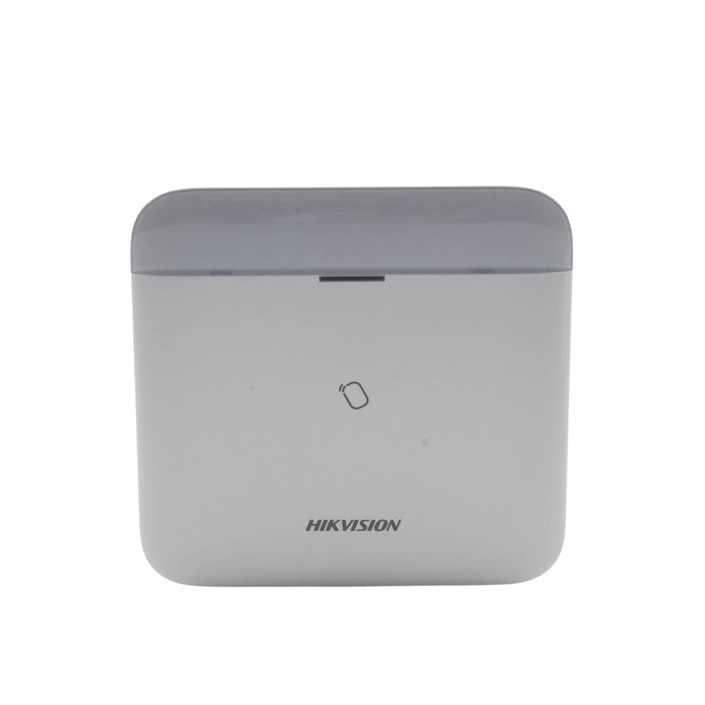 (AX PRO) Panel de Alarma Inalámbrico de Hikvision / Soporta 96 Zonas / GSM 3G/4G, Wi-Fi y Ethernet / Incluye Batería de respaldo / Compatible con los Accesorios AX PRO.
