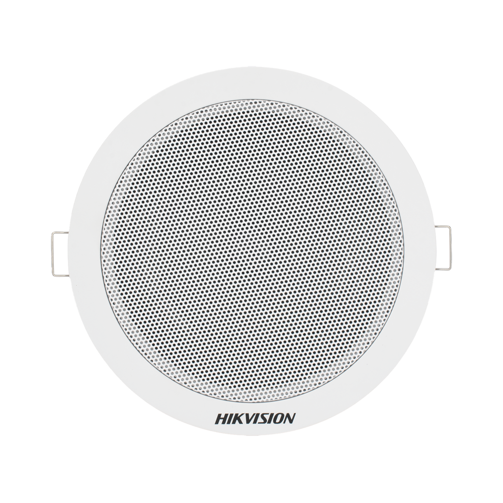 Altavoz Montaje en Plafón | 6 Watts | 100 V | Rejilla de Metal | Color Blanco | Uso Interior