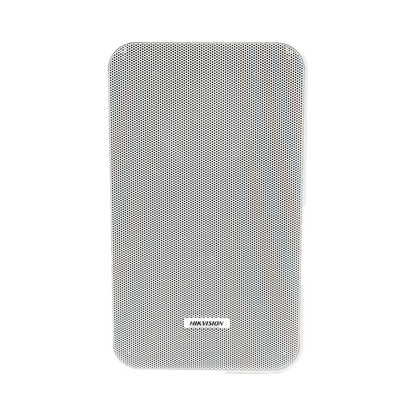 Altavoz Tipo Columna | 20 Watts | 100 V | Rejilla de Metal | Color Blanco | Montaje en L | Exterior IP66
