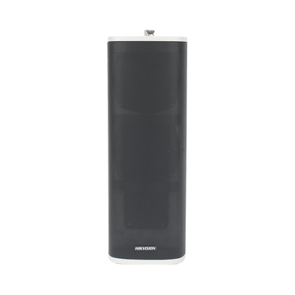 Bocina (Altavoz IP) | Tipo Columna | 60 Watts | Exterior IP66 | Entrada de alarma |  Voceo en tiempo real | Calendarización de audios | Micrófono y altavoz integrado